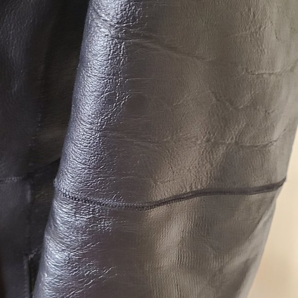 Stylish Mid-Length Front Tie Sheepskin Coat - Picture 11 of 14